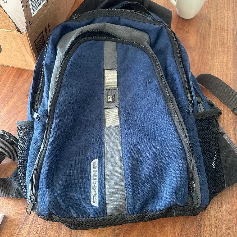 Dakine Navy and Charcoal Men's Backpack